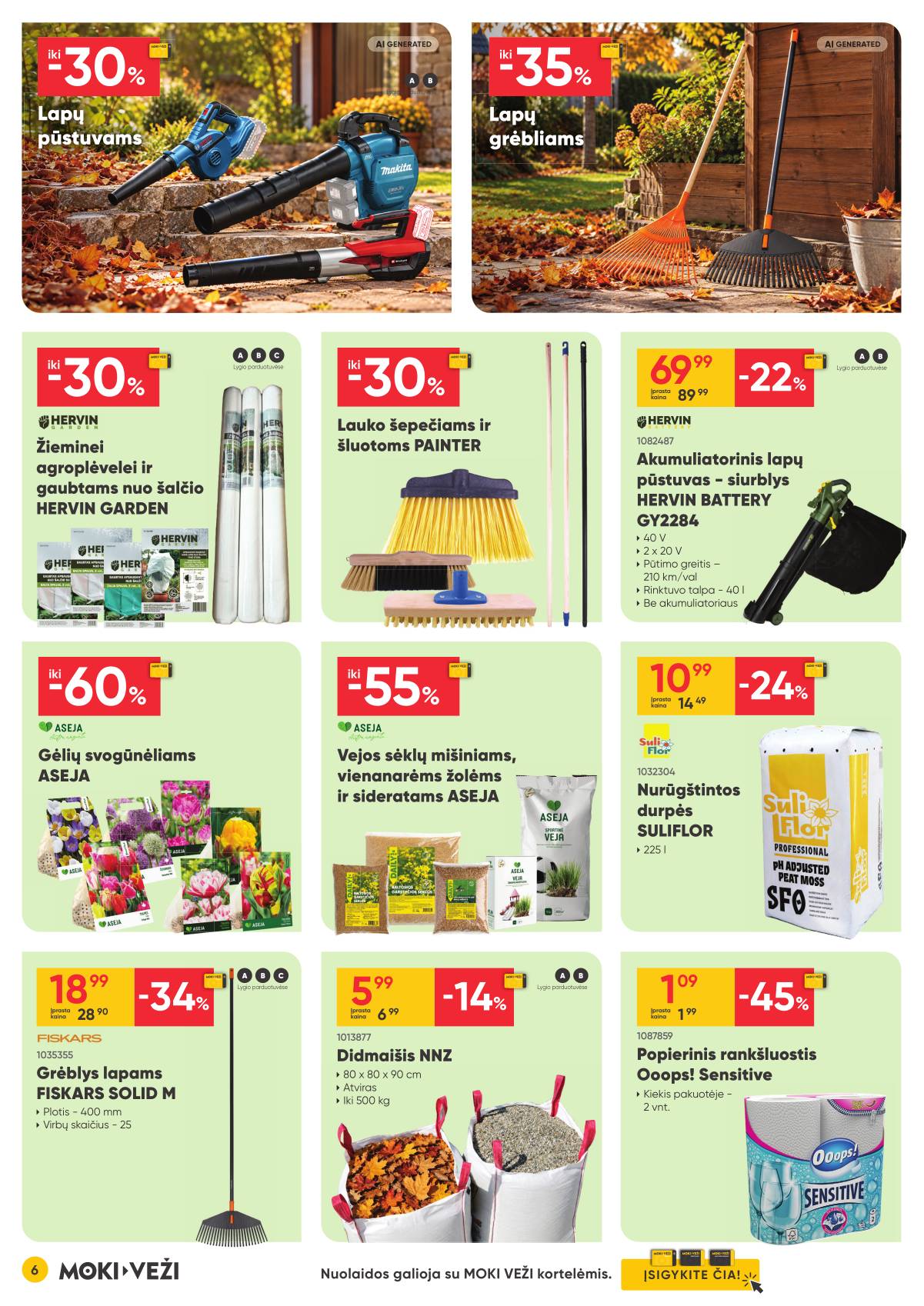 Moki-Veži - Moki-veži akcijų leidinys 6 puslapis
