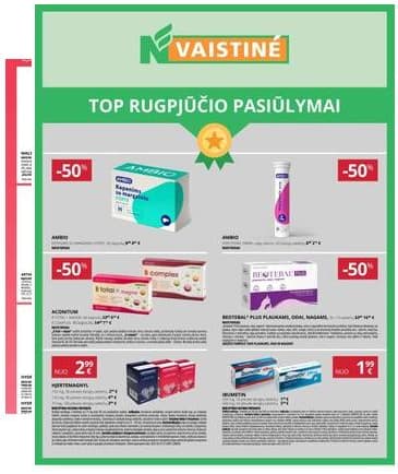 Norfa vaistinė - Norfa vaistinė Rugpjūčio mėnesio akcijų leidinys | 2025-08-01 - 2025-08-31 2025-08-01 – 2025-08-31