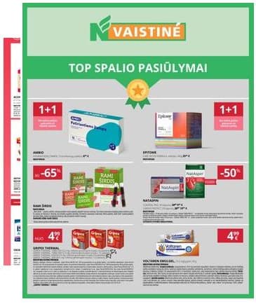 Norfa vaistinė - NORFOS VAISTINĖS SPALIO mėnesio leidinys 2025-10-01 – 2025-10-31