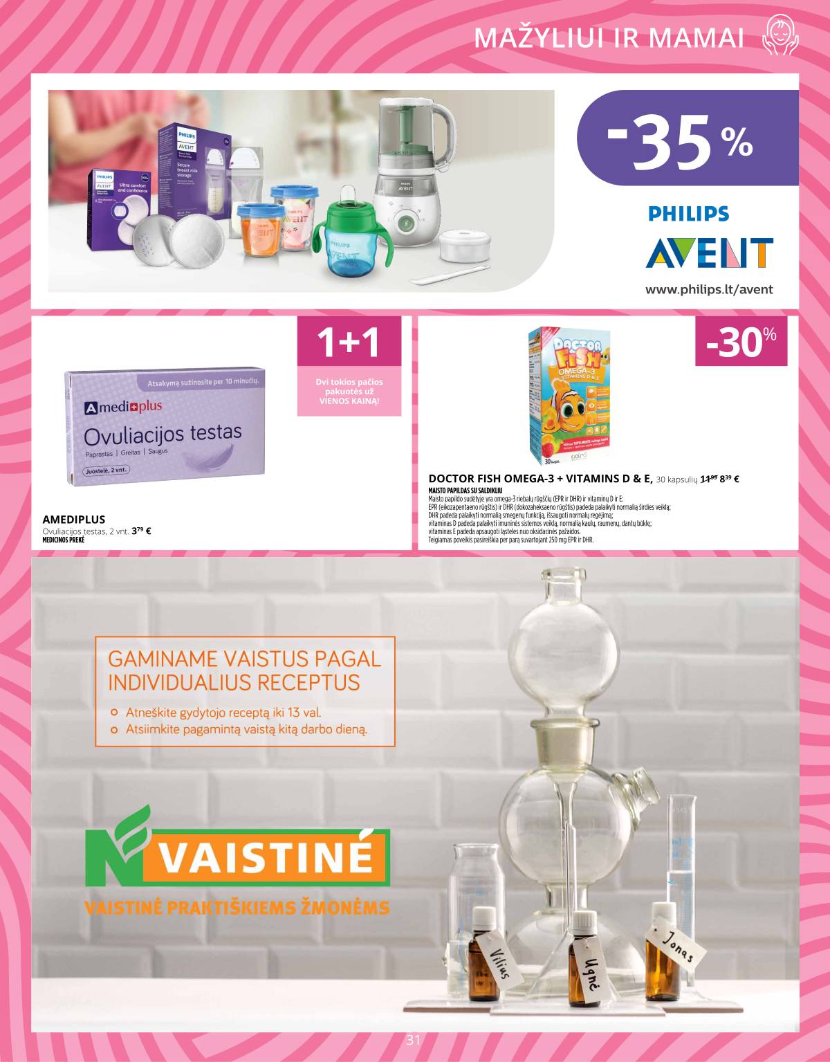 Norfa vaistinė - NORFOS VAISTINĖS SPALIO mėnesio leidinys 31 puslapis