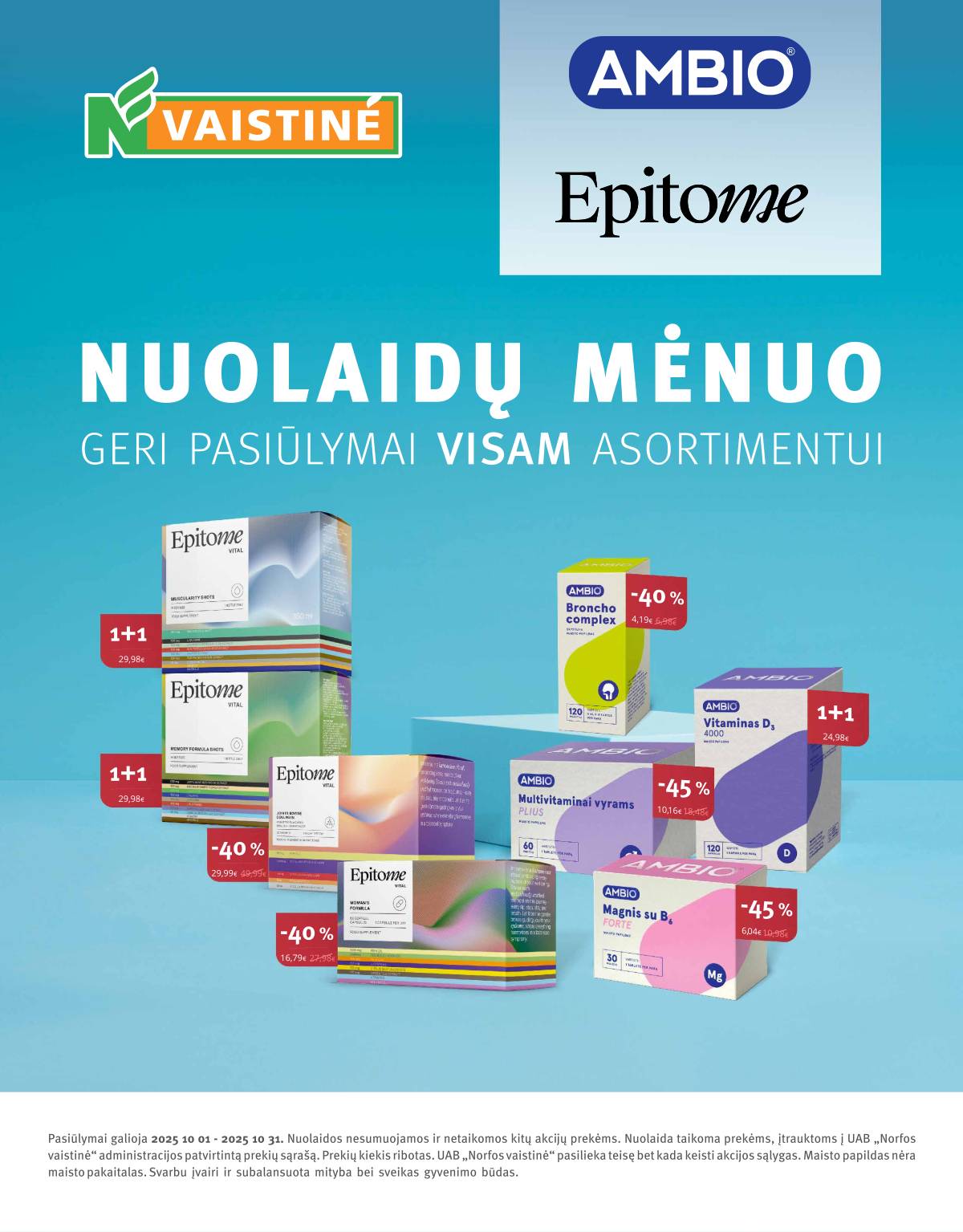 Norfa vaistinė - NORFOS VAISTINĖS SPALIO mėnesio leidinys 32 puslapis