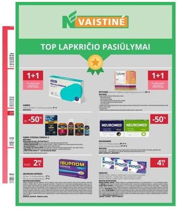 Norfa vaistinė - Norfa vaistinė akcijų leidinys | 2025-11-01 - 2025-11-30 2025-11-01 – 2025-11-30