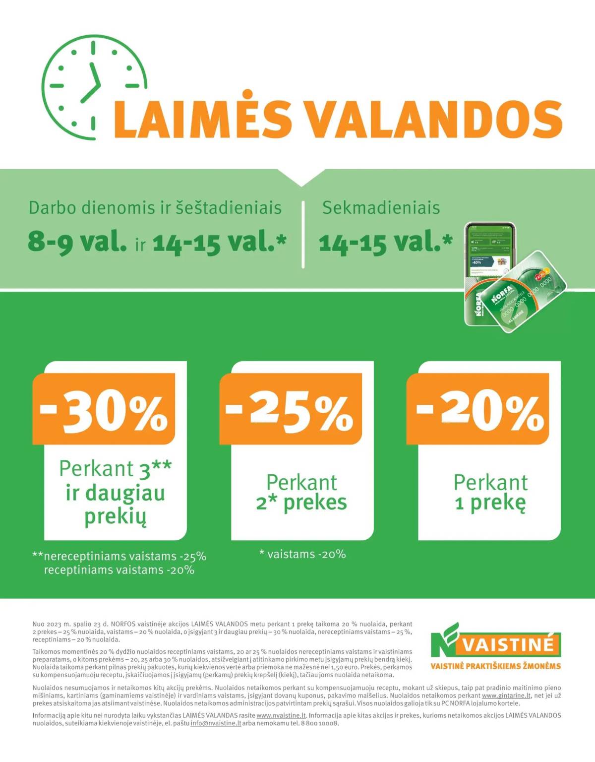 Norfa vaistinė - Norfa vaistinė akcijų leidinys | 2025-11-01 - 2025-11-30 13 puslapis