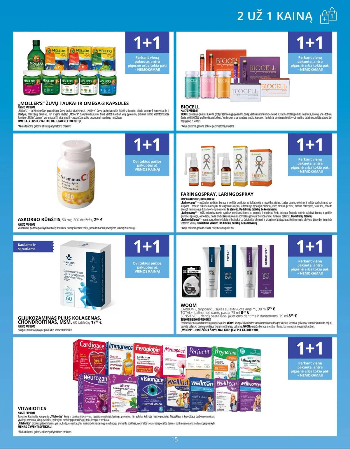 Norfa vaistinė - Norfa vaistinė akcijų leidinys | 2025-11-01 - 2025-11-30 15 puslapis