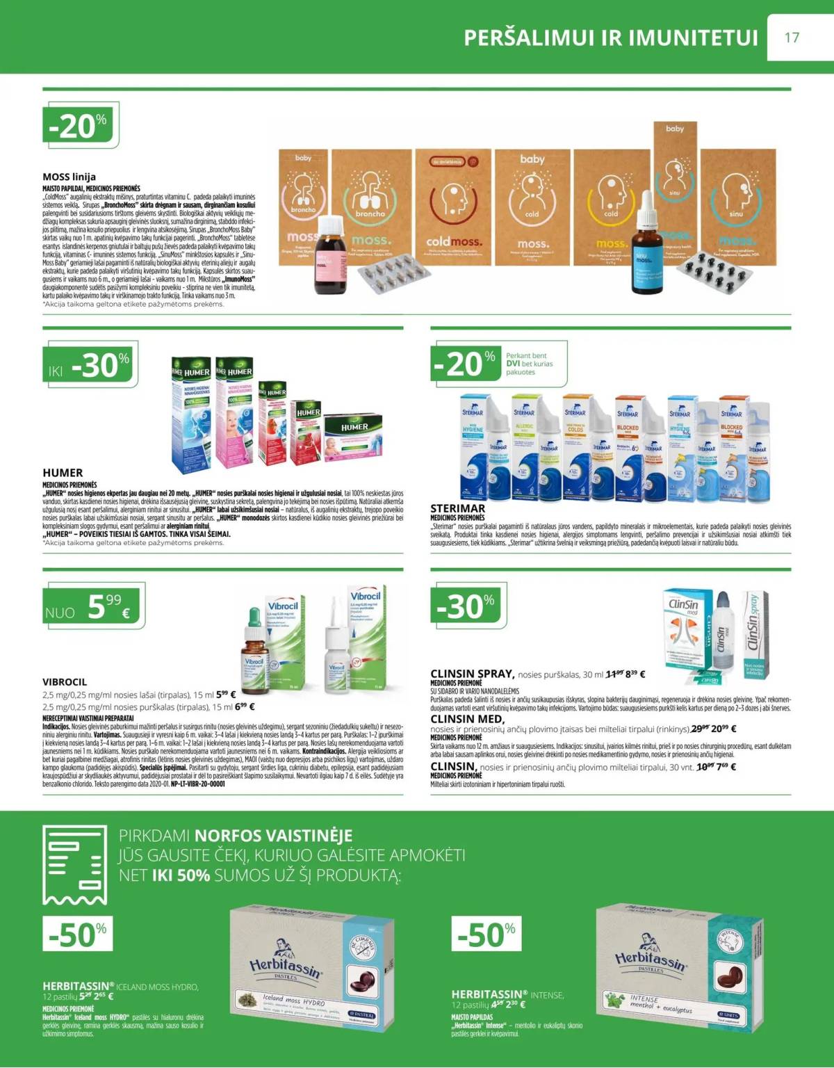 Norfa vaistinė - Norfa vaistinė akcijų leidinys | 2025-11-01 - 2025-11-30 17 puslapis