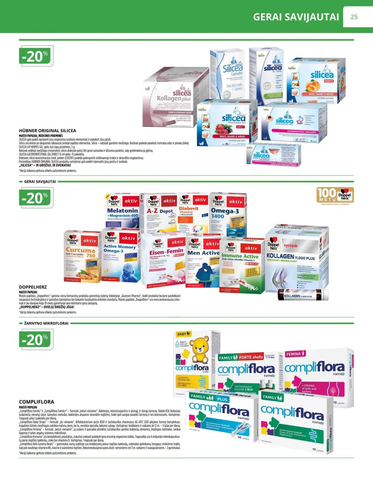 Norfa vaistinė - Norfa vaistinė akcijų leidinys | 2025-11-01 - 2025-11-30 25 puslapis