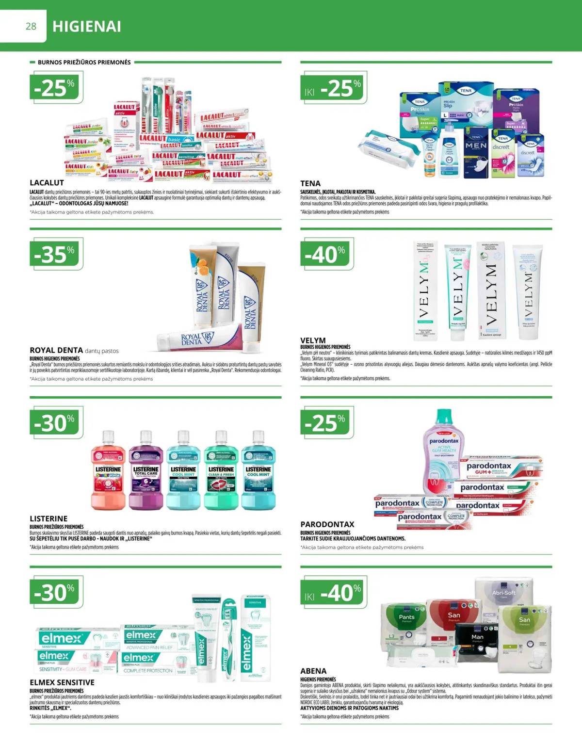 Norfa vaistinė - Norfa vaistinė akcijų leidinys | 2025-11-01 - 2025-11-30 28 puslapis