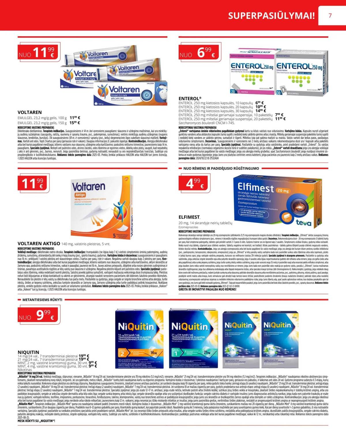 Norfa vaistinė - Norfa vaistinė akcijų leidinys | 2025-11-01 - 2025-11-30 7 puslapis