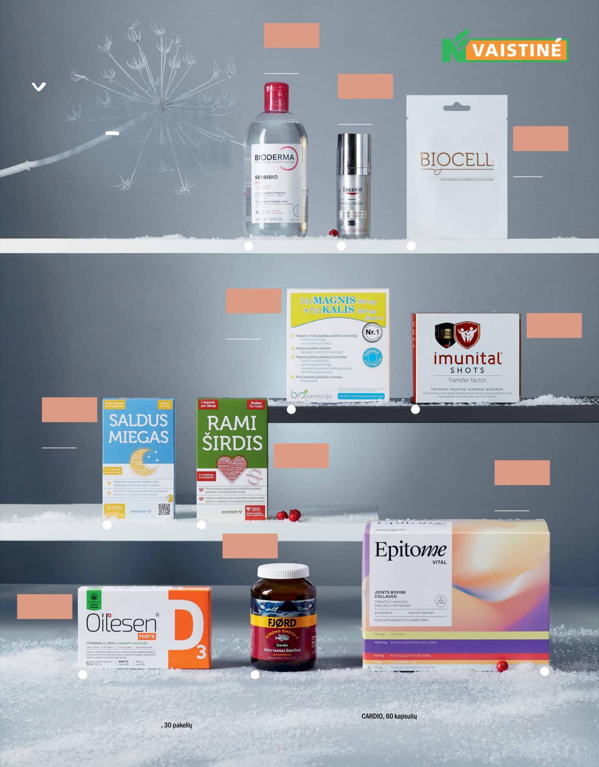 Norfa vaistinė - NORFOS VAISTINĖS gruodžio mėnesio leidinys 1 puslapis