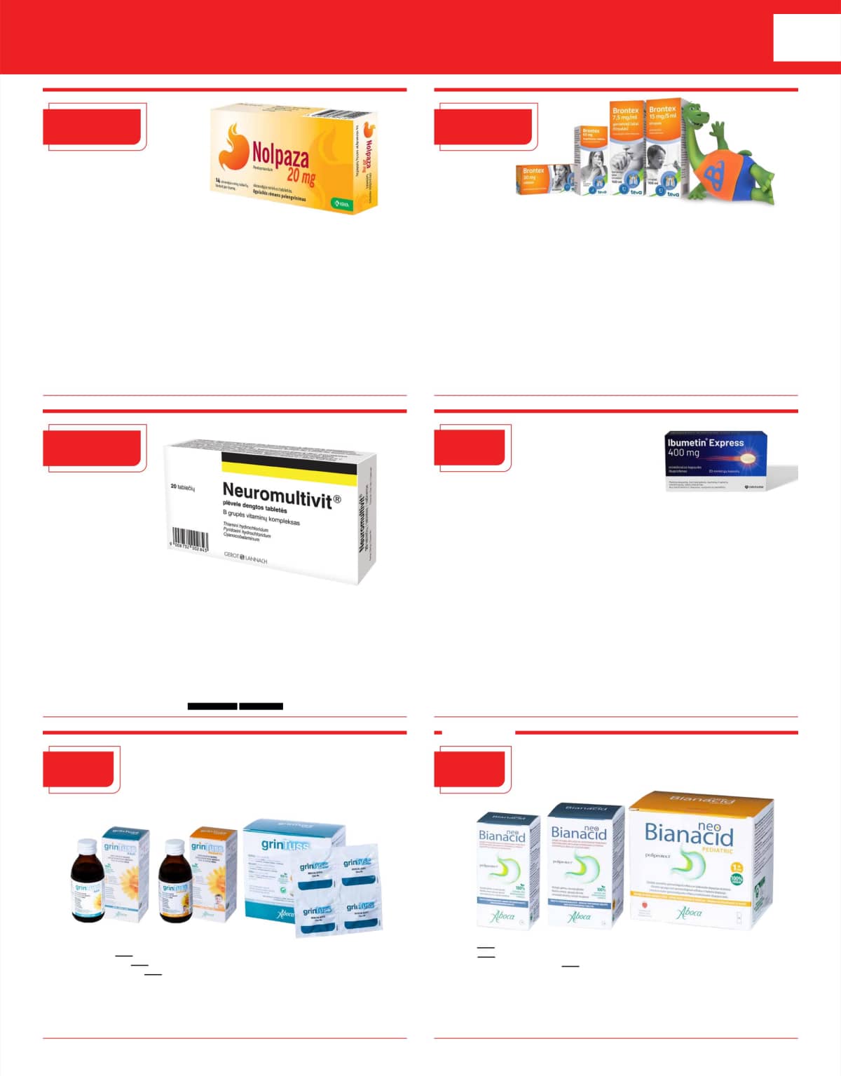 Norfa vaistinė - NORFOS VAISTINĖS gruodžio mėnesio leidinys 9 puslapis