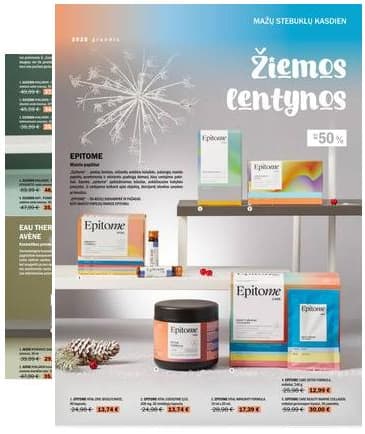 Norfa vaistinė - NORFOS VAISTINĖS gruodžio mėnesio grožio leidinys 2025-12-01 – 2025-12-31