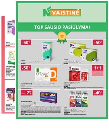 Norfa vaistinė - NORFOS VAISTINĖS sausio mėnesio leidinys 2026-01-01 – 2026-01-31