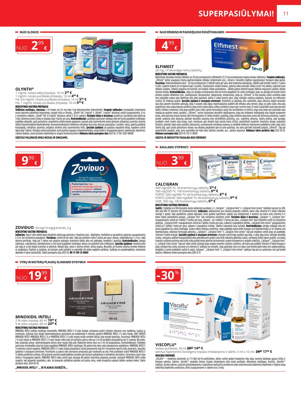 Norfa vaistinė - NORFOS VAISTINĖS sausio mėnesio leidinys 11 puslapis