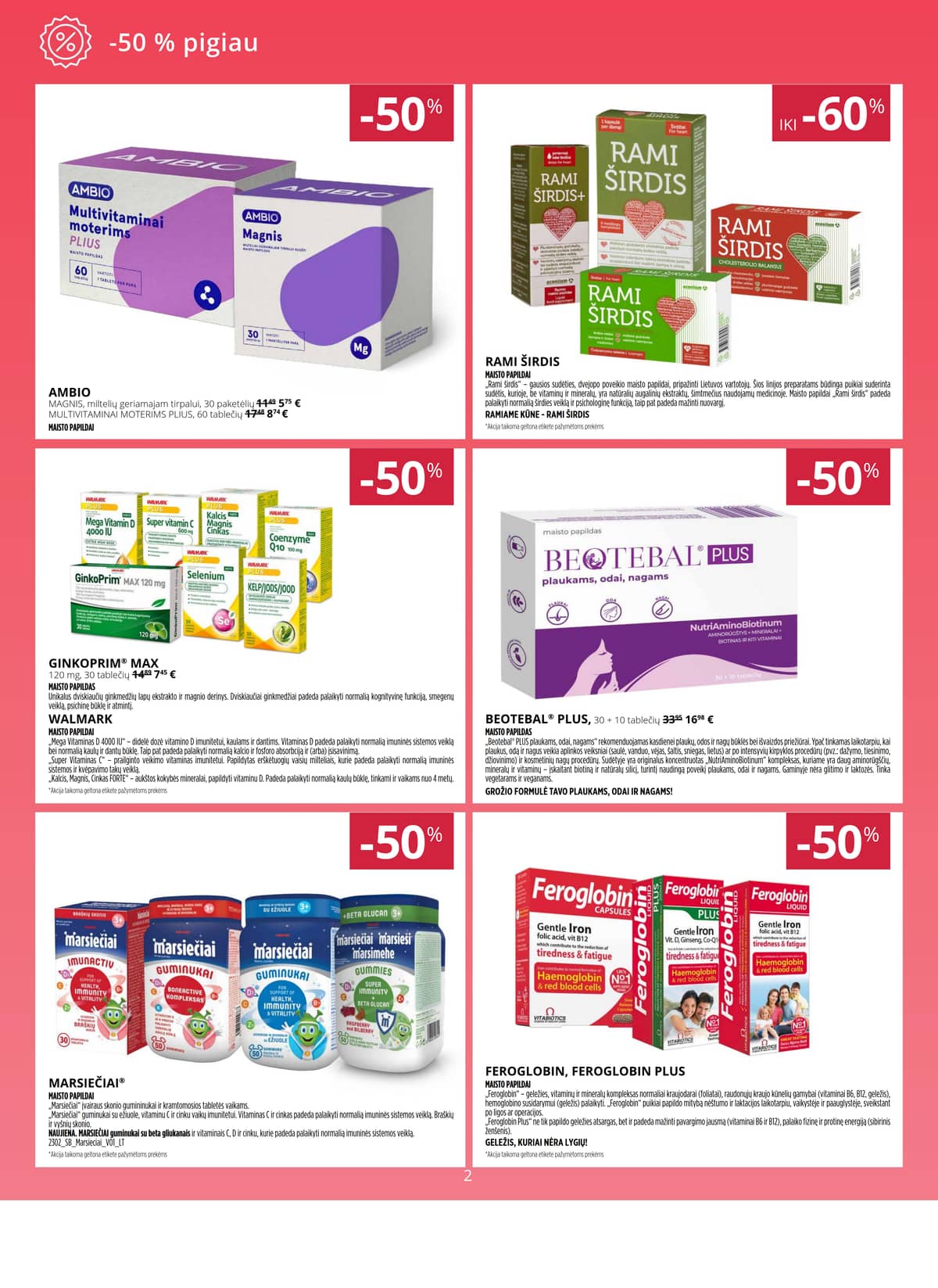 Norfa vaistinė - NORFOS VAISTINĖS sausio mėnesio leidinys 2 puslapis