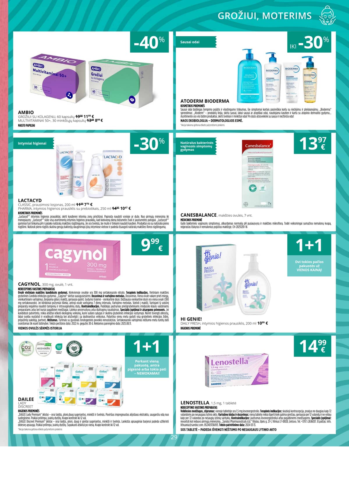 Norfa vaistinė - NORFOS VAISTINĖS sausio mėnesio leidinys 29 puslapis