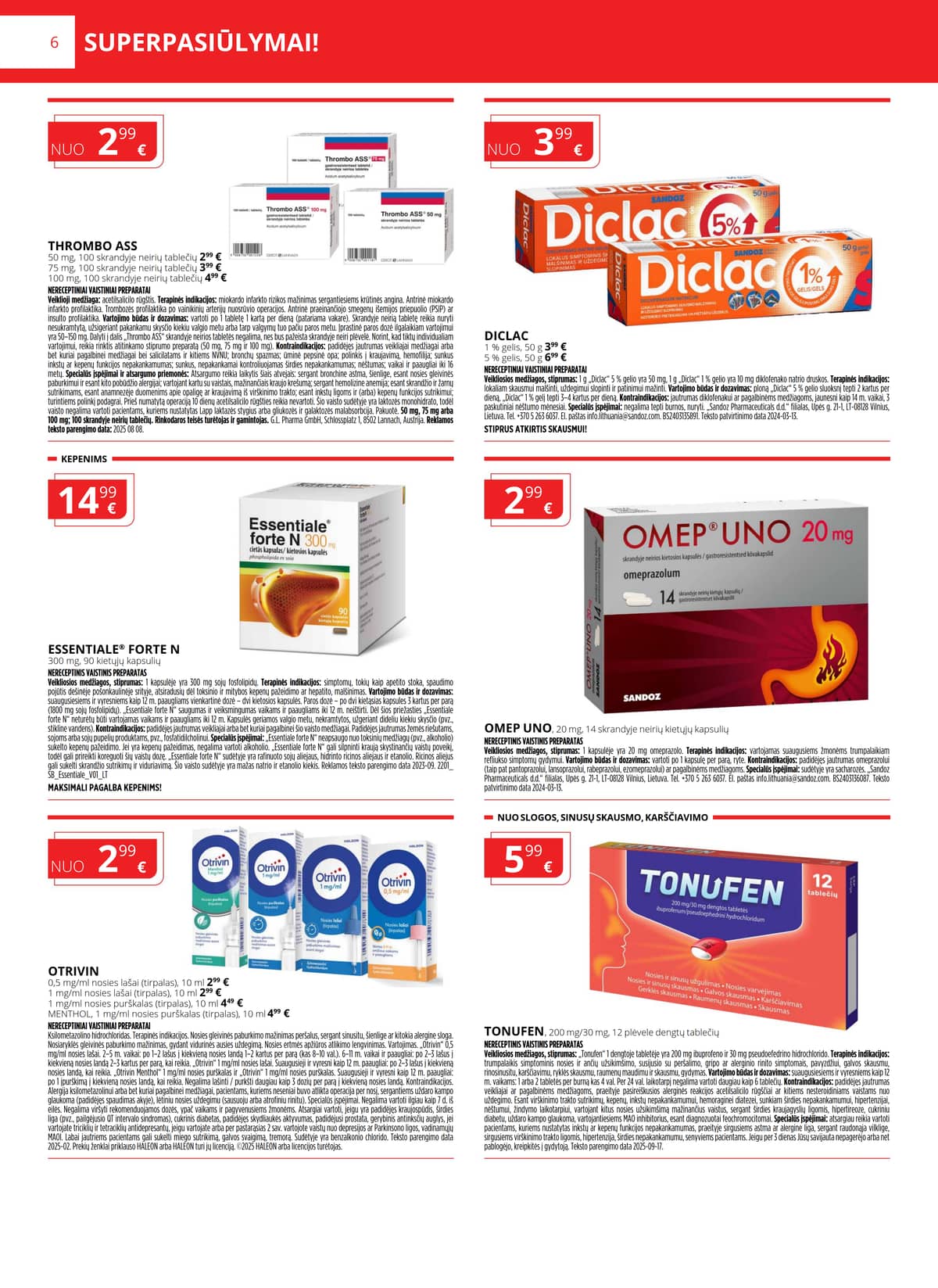 Norfa vaistinė - NORFOS VAISTINĖS sausio mėnesio leidinys 6 puslapis