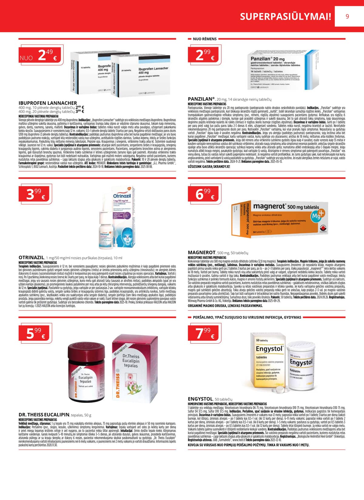 Norfa vaistinė - NORFOS VAISTINĖS sausio mėnesio leidinys 9 puslapis