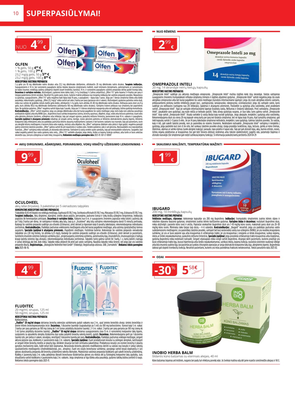 Norfa vaistinė - NORFOS VAISTINĖS vasario mėnesio leidinys 10 puslapis