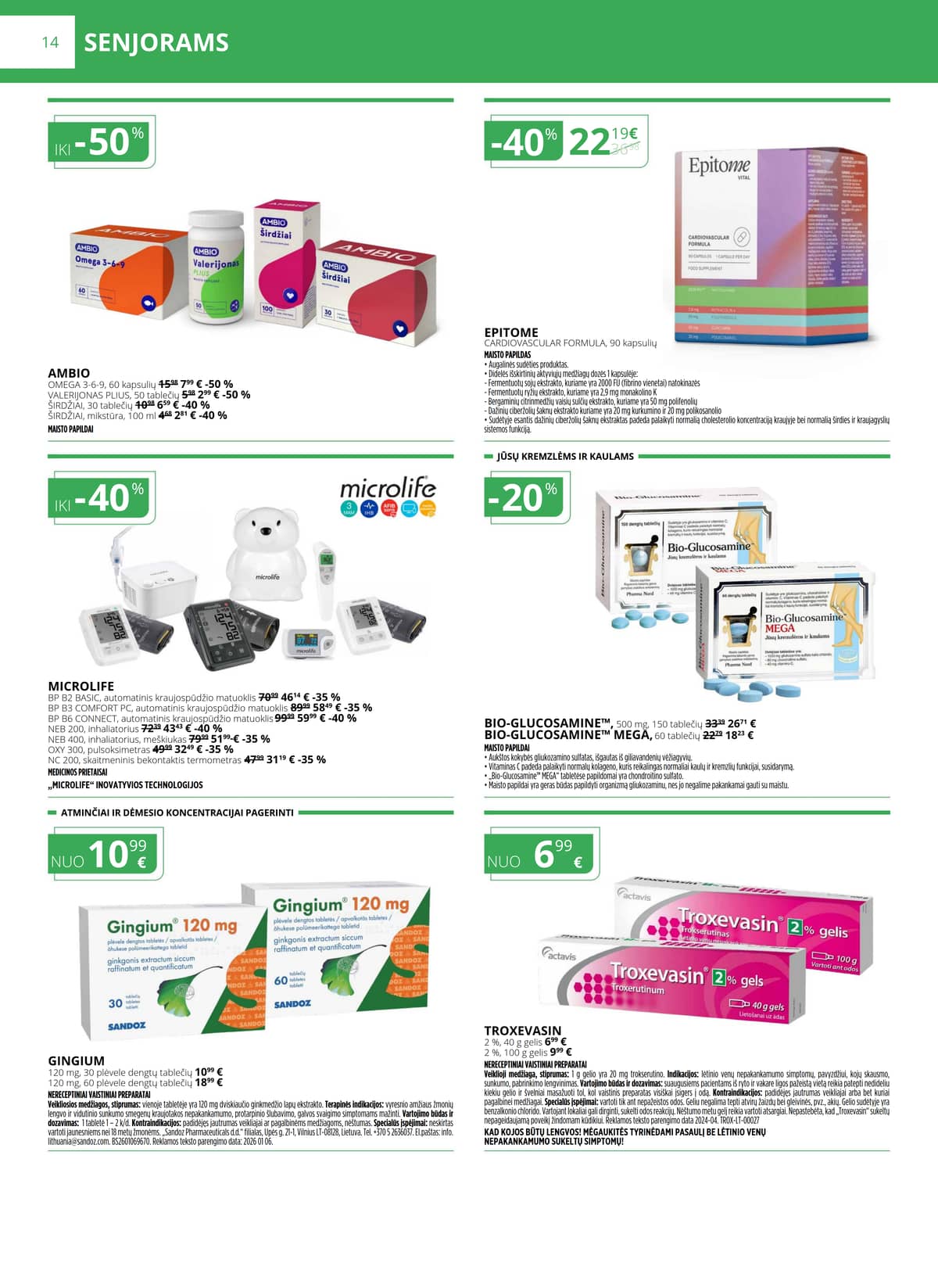 Norfa vaistinė - NORFOS VAISTINĖS vasario mėnesio leidinys 14 puslapis