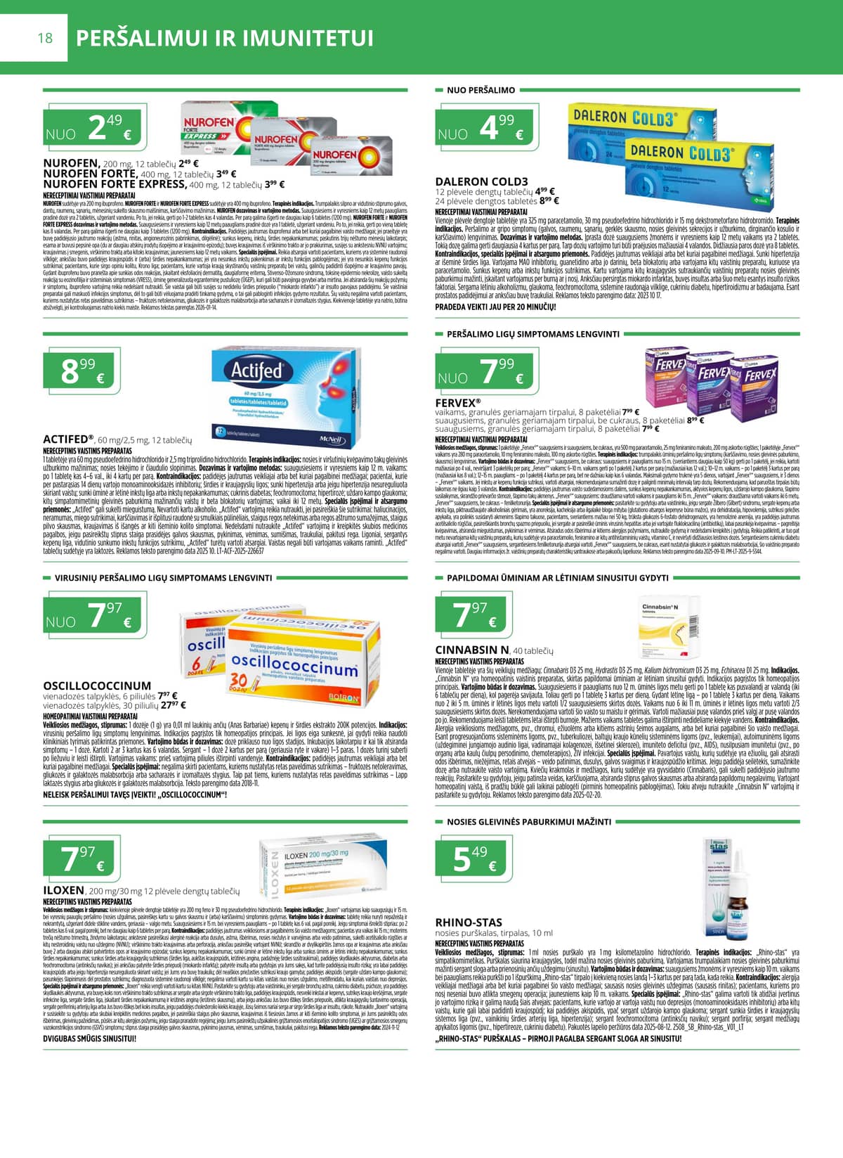 Norfa vaistinė - NORFOS VAISTINĖS vasario mėnesio leidinys 18 puslapis