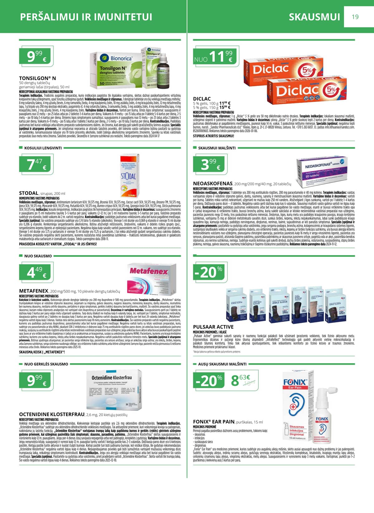 Norfa vaistinė - NORFOS VAISTINĖS vasario mėnesio leidinys 19 puslapis