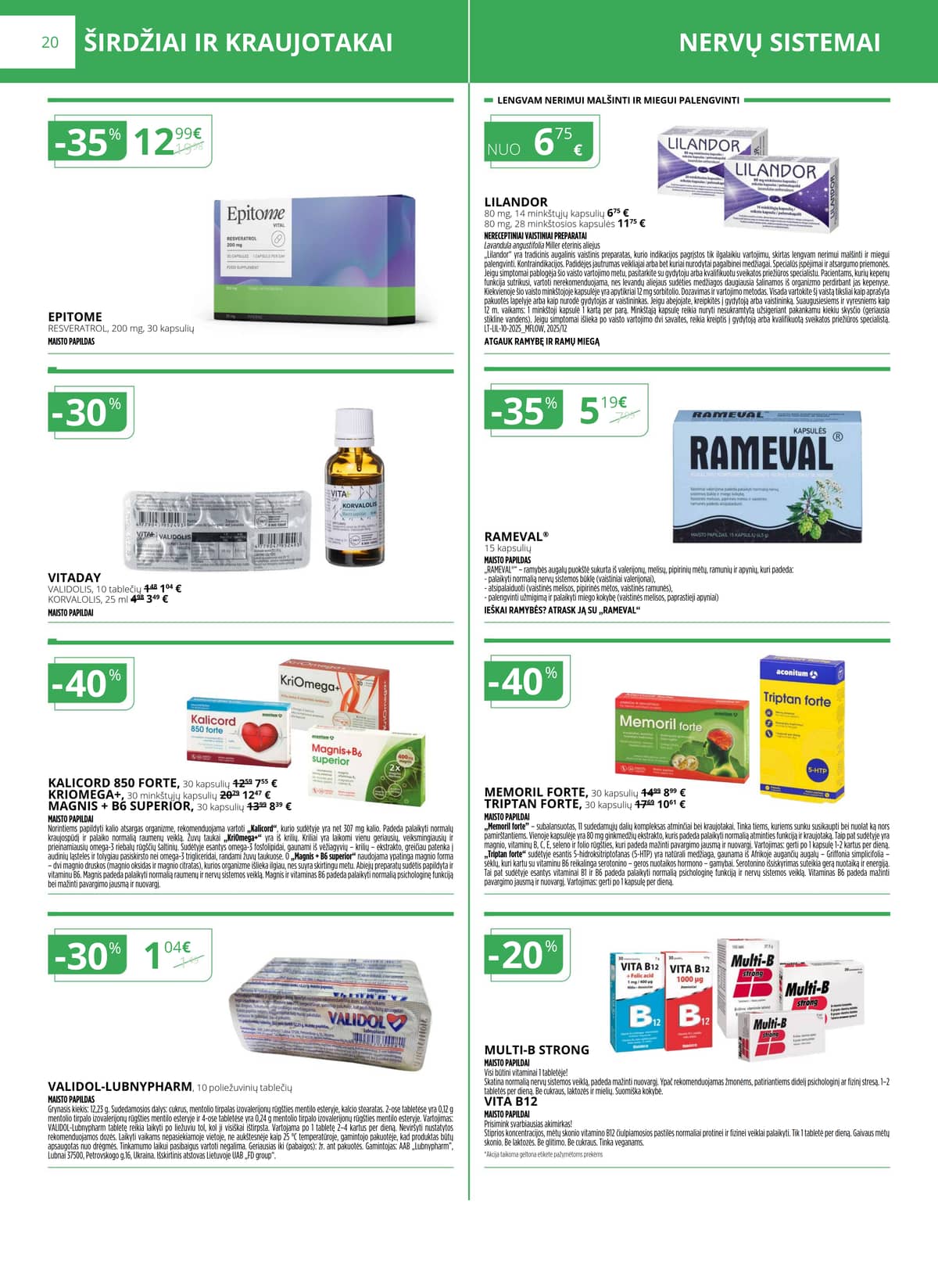 Norfa vaistinė - NORFOS VAISTINĖS vasario mėnesio leidinys 20 puslapis