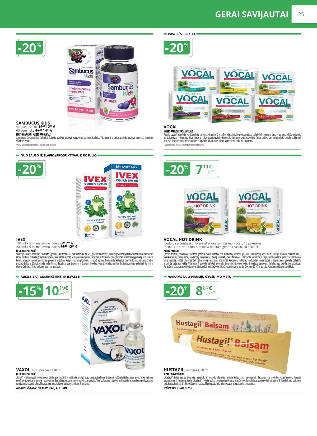 Norfa vaistinė - NORFOS VAISTINĖS vasario mėnesio leidinys 25 puslapis