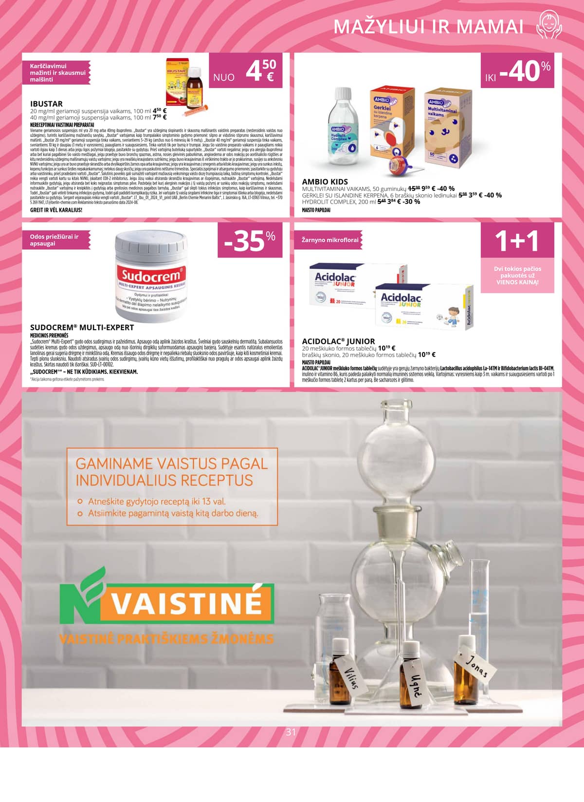 Norfa vaistinė - NORFOS VAISTINĖS vasario mėnesio leidinys 31 puslapis