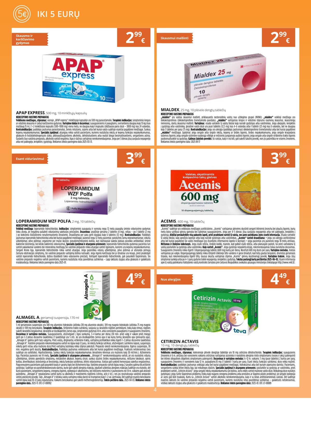 Norfa vaistinė - NORFOS VAISTINĖS vasario mėnesio leidinys 4 puslapis