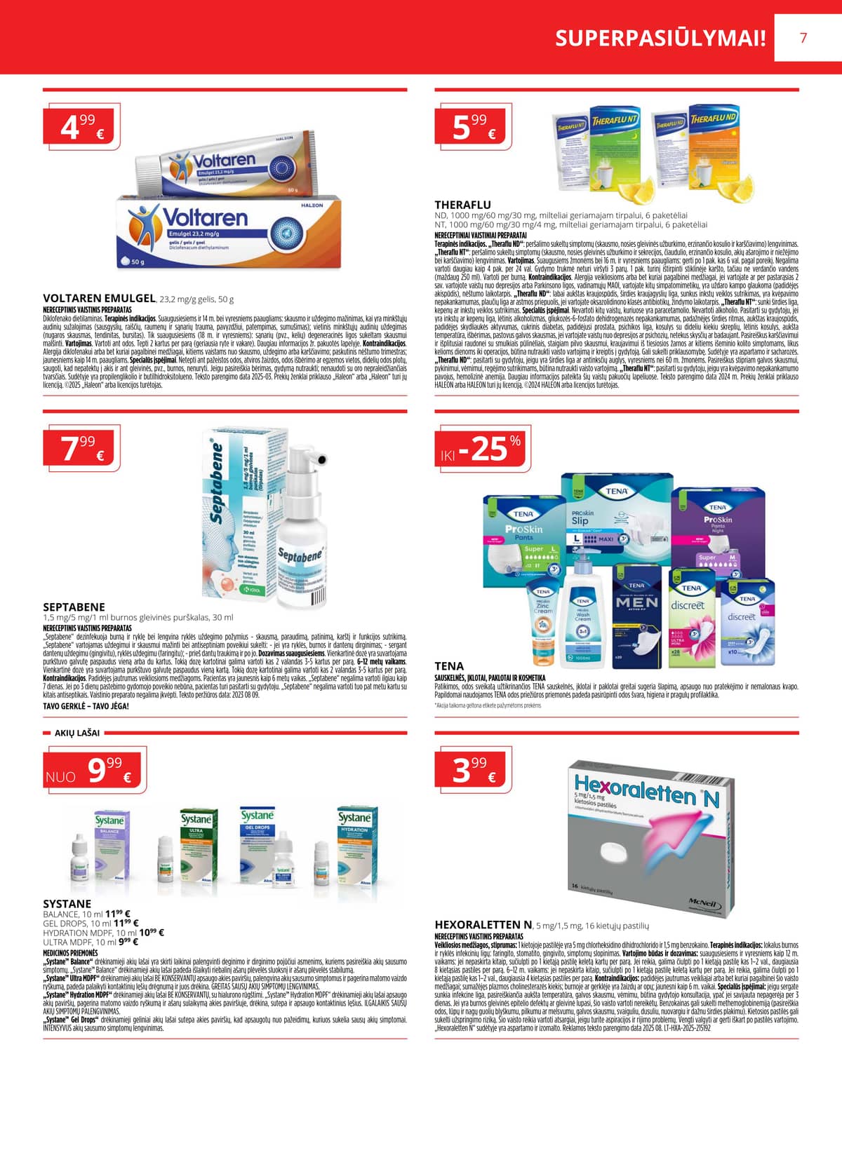 Norfa vaistinė - NORFOS VAISTINĖS vasario mėnesio leidinys 7 puslapis