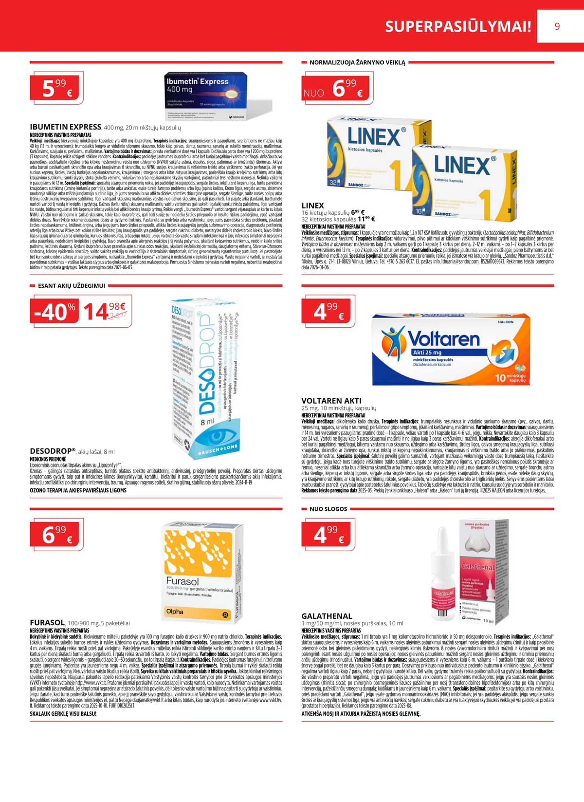 Norfa vaistinė - NORFOS VAISTINĖS vasario mėnesio leidinys 9 puslapis