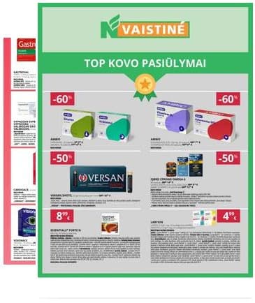 Norfa vaistinė - NORFOS VAISTINĖS kovo mėnesio leidinys 2026-03-01 – 2026-04-01