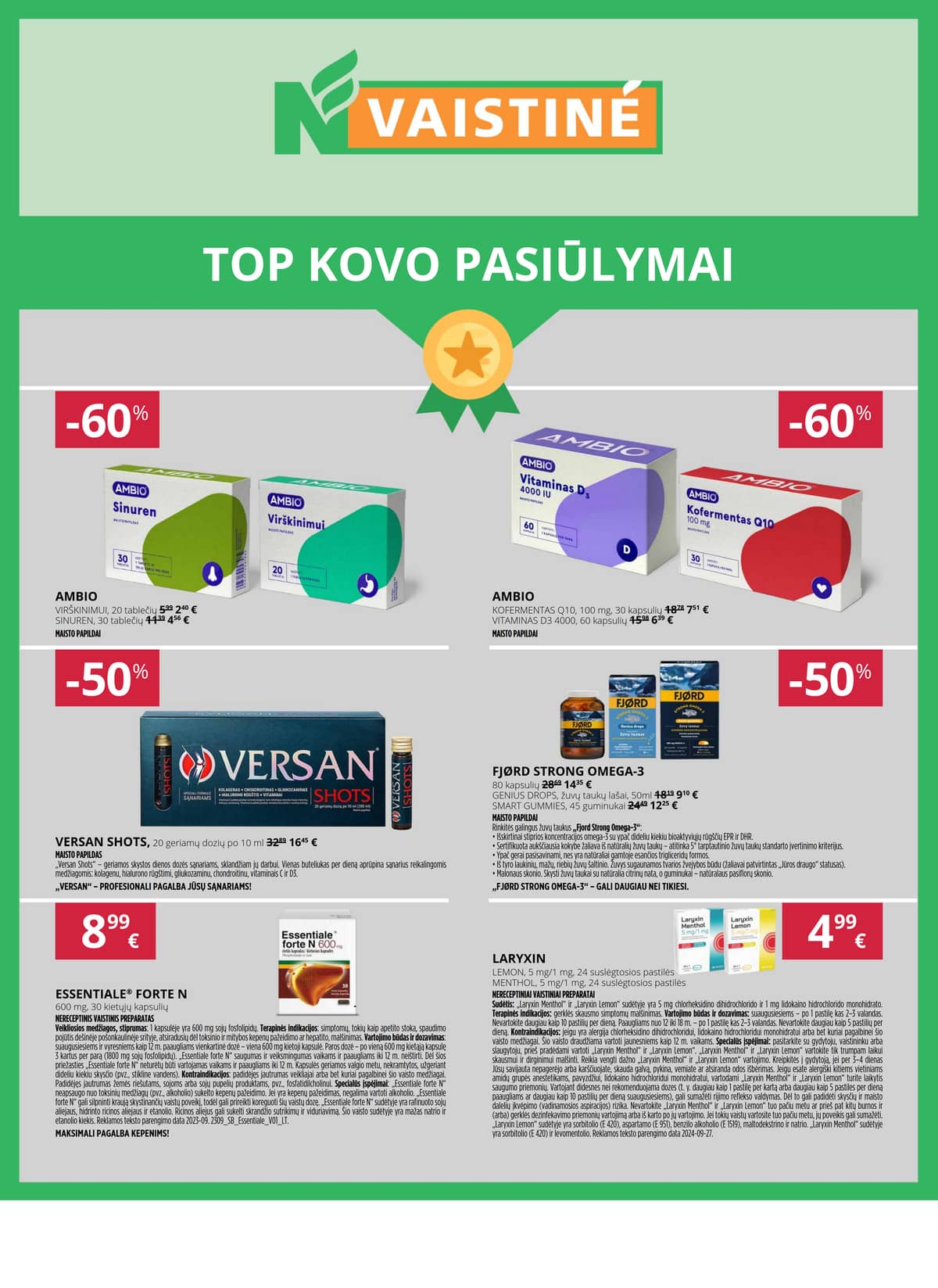 Norfa vaistinė - NORFOS VAISTINĖS kovo mėnesio leidinys 1 puslapis