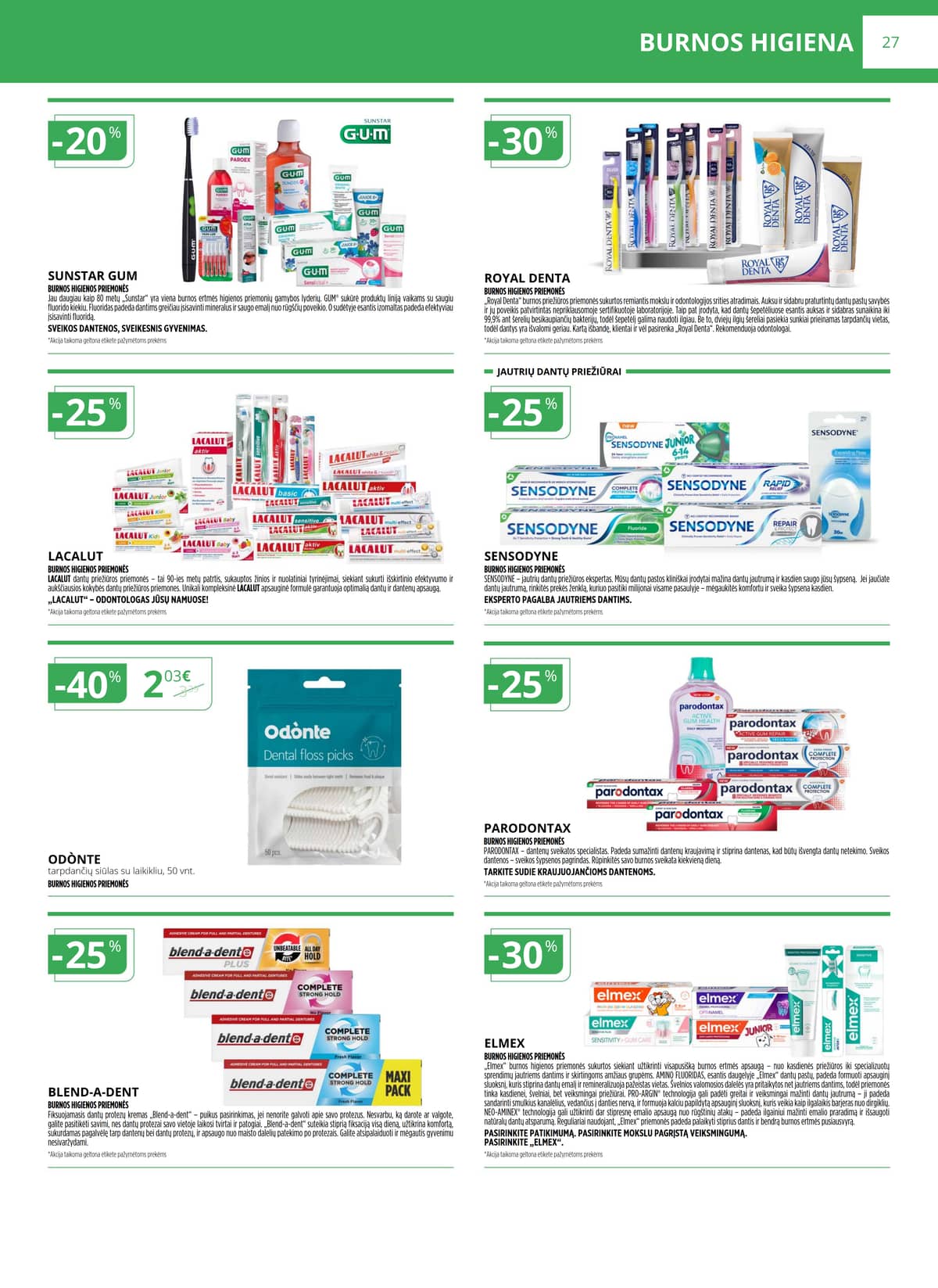 Norfa vaistinė - NORFOS VAISTINĖS kovo mėnesio leidinys 27 puslapis