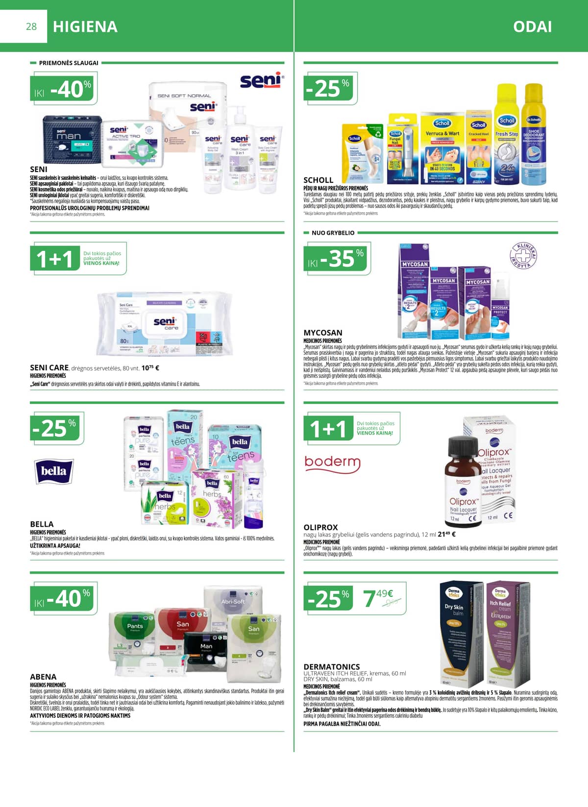 Norfa vaistinė - NORFOS VAISTINĖS kovo mėnesio leidinys 28 puslapis