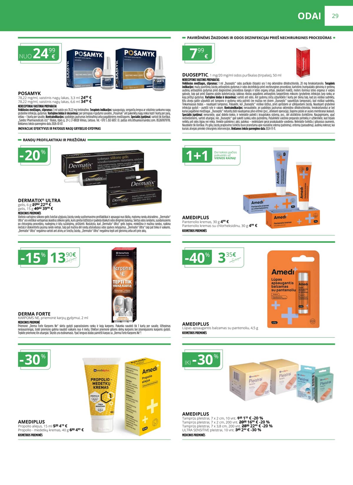 Norfa vaistinė - NORFOS VAISTINĖS kovo mėnesio leidinys 29 puslapis