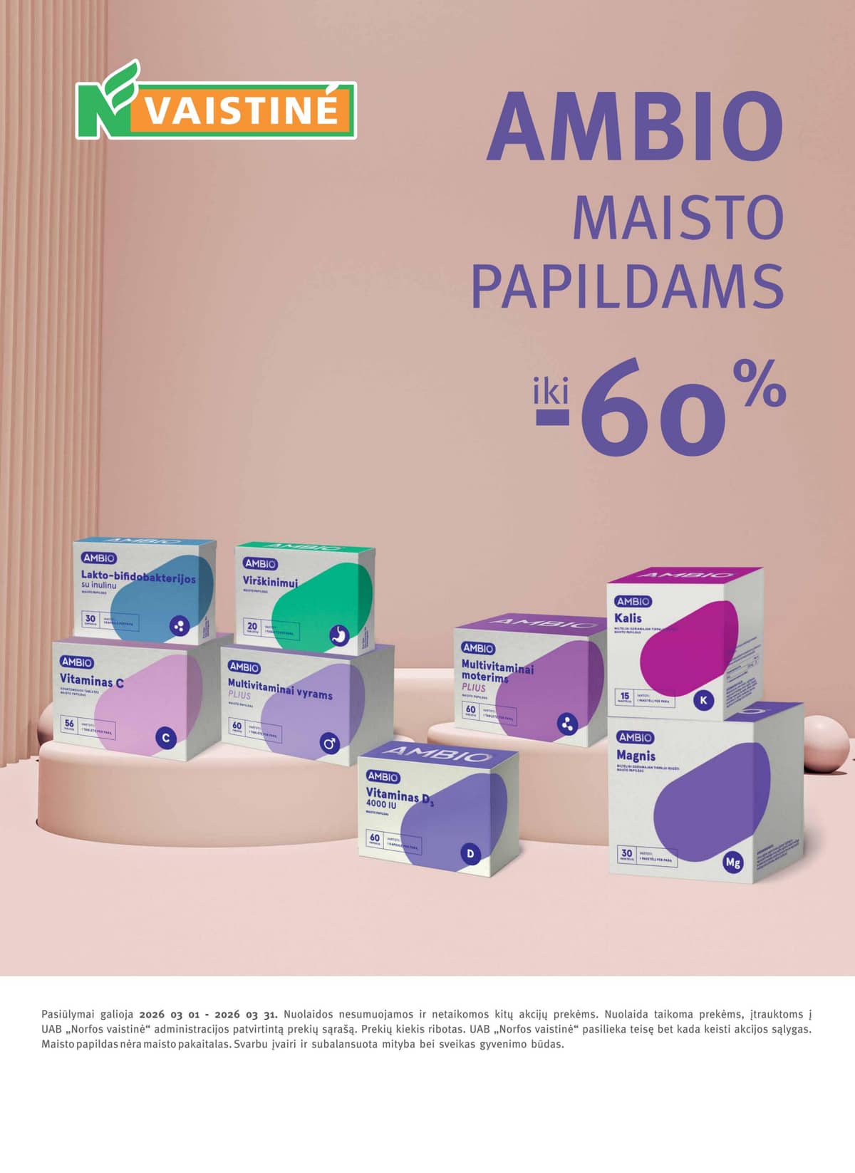 Norfa vaistinė - NORFOS VAISTINĖS kovo mėnesio leidinys 32 puslapis