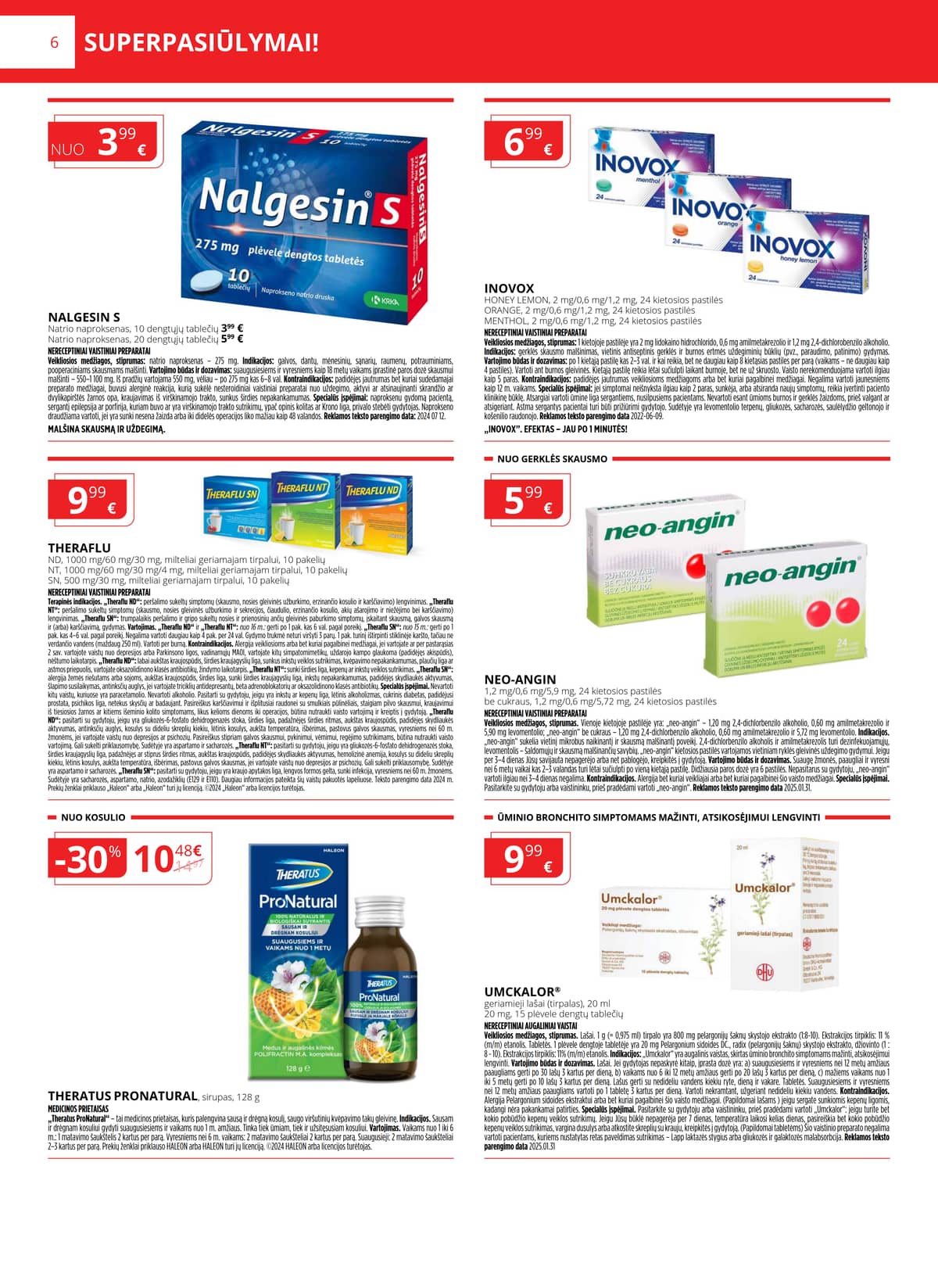 Norfa vaistinė - NORFOS VAISTINĖS kovo mėnesio leidinys 6 puslapis