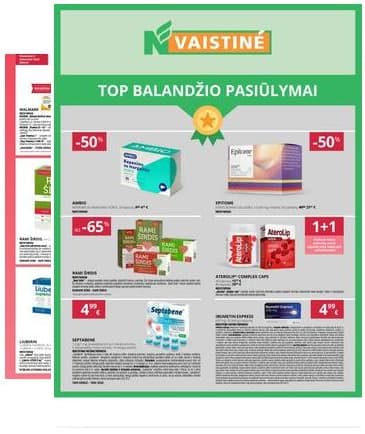 Norfa vaistinė - NORFOS VAISTINĖS balandžio mėnesio leidinys 2026-04-01 – 2026-05-01