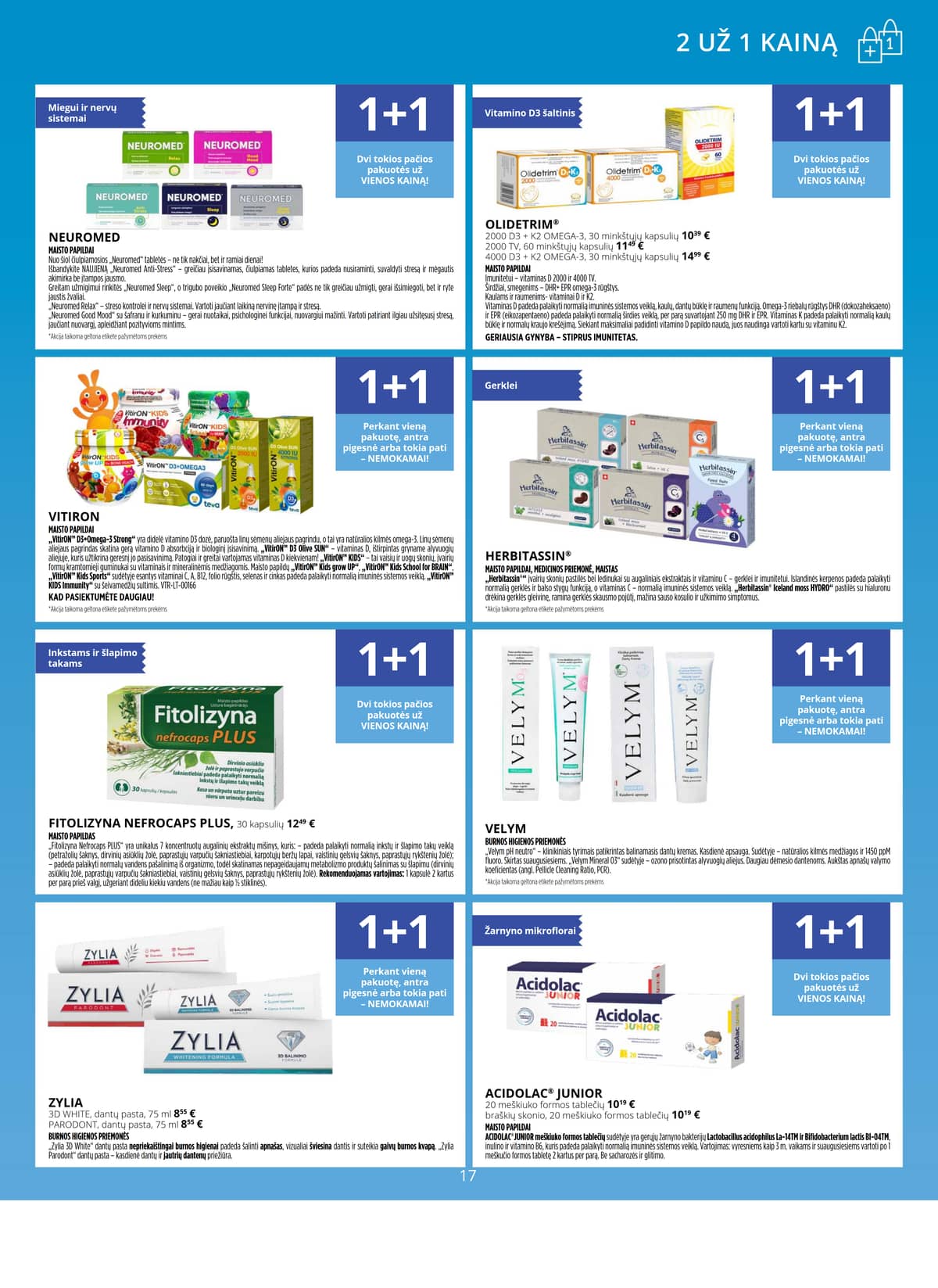 Norfa vaistinė - NORFOS VAISTINĖS balandžio mėnesio leidinys 17 puslapis