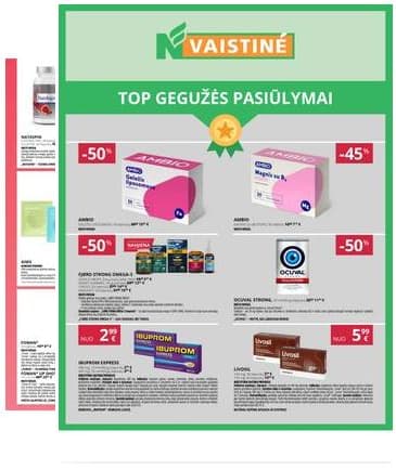 Norfa vaistinė - NORFOS VAISTINĖS gegužės mėnesio leidinys 2026-05-01 – 2026-05-31