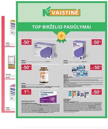 Norfa vaistinė - NORFOS VAISTINĖS birželio mėnesio leidinys 2026-06-01 – 2026-06-30