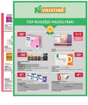 Norfa vaistinė - NORFOS VAISTINĖS RUGSĖJO mėnesio leidinys 2026-09-01 – 2026-09-30