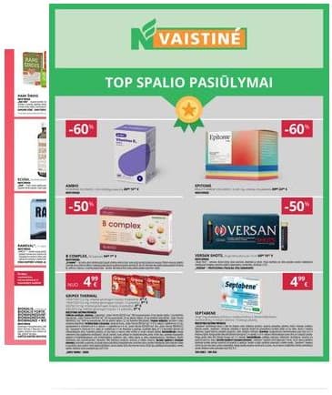 Norfa vaistinė - NORFOS VAISTINĖS SPALIO mėnesio leidinys 2026-10-01 – 2026-10-31