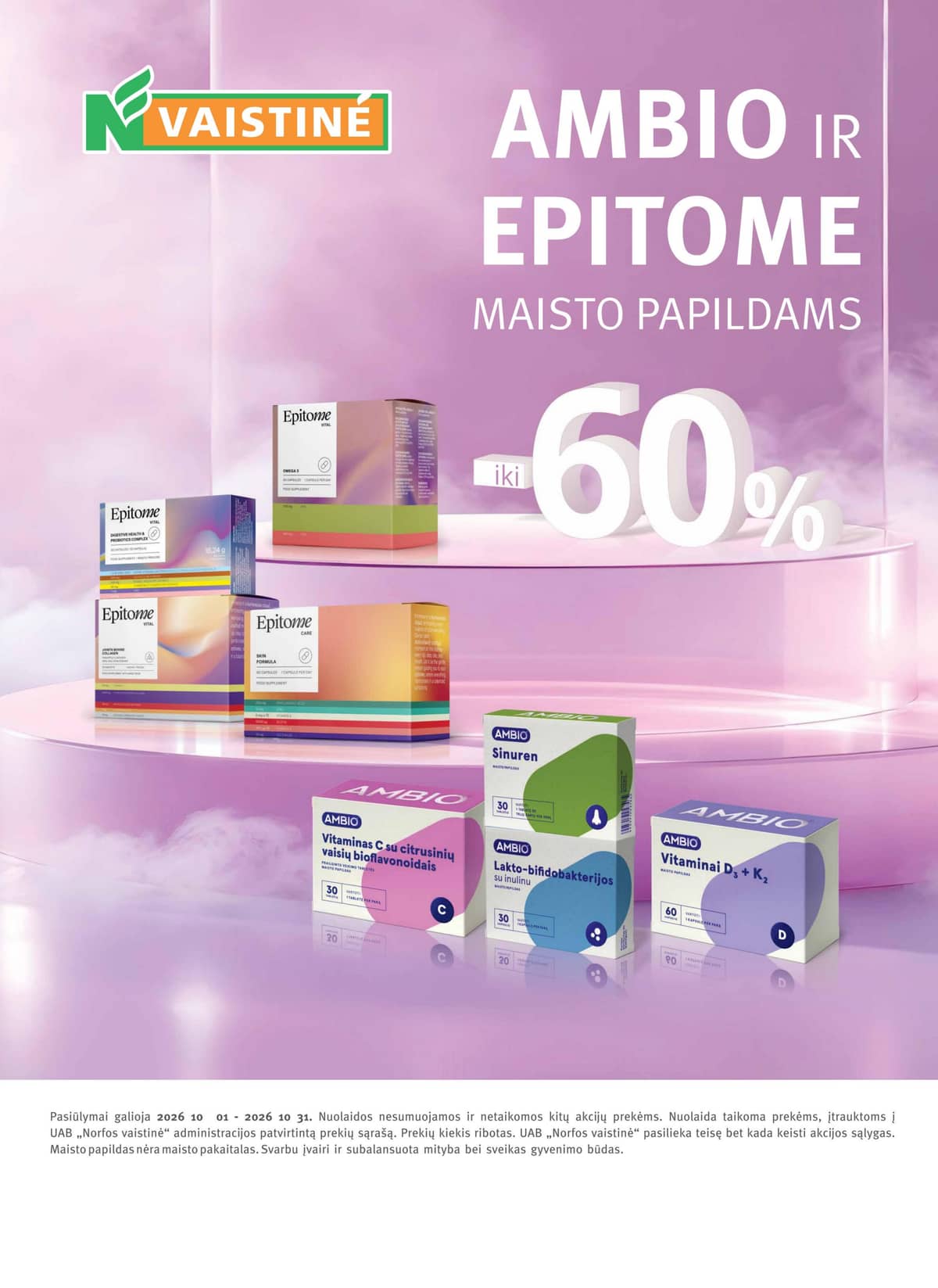 Norfa vaistinė - NORFOS VAISTINĖS SPALIO mėnesio leidinys 32 puslapis
