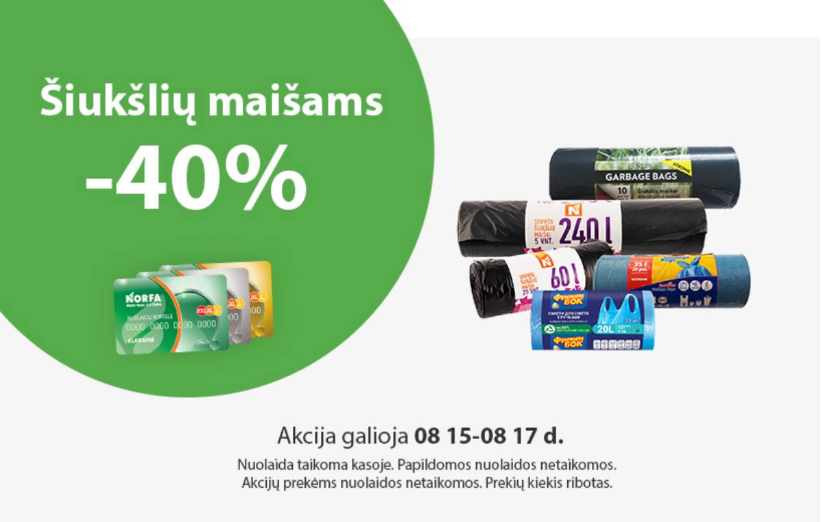 Norfa - Norfa savaitgalio akcijos | 2025-08-15 - 2025-08-17 11 puslapis