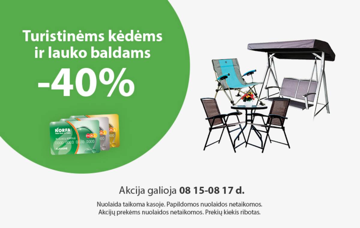 Norfa - Norfa savaitgalio akcijos | 2025-08-15 - 2025-08-17 15 puslapis
