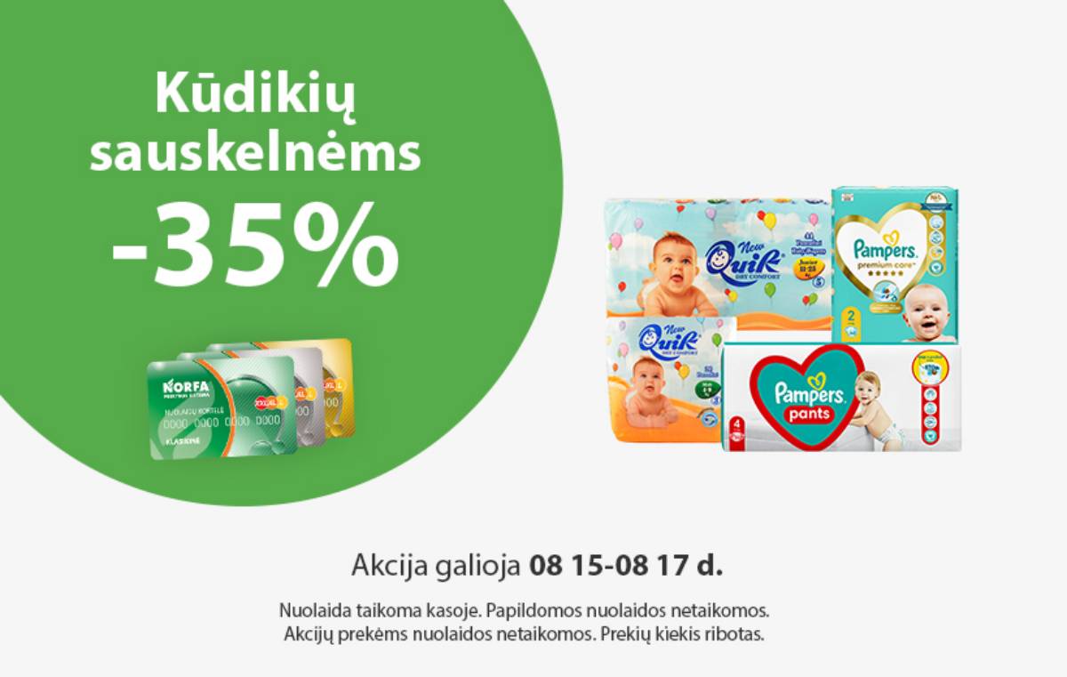 Norfa - Norfa savaitgalio akcijos | 2025-08-15 - 2025-08-17 3 puslapis