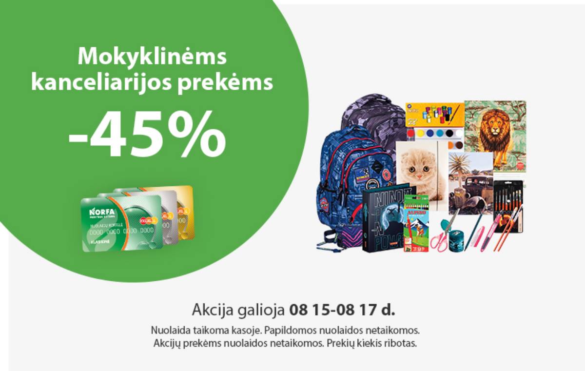 Norfa - Norfa savaitgalio akcijos | 2025-08-15 - 2025-08-17 4 puslapis