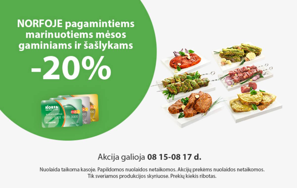Norfa - Norfa savaitgalio akcijos | 2025-08-15 - 2025-08-17 6 puslapis